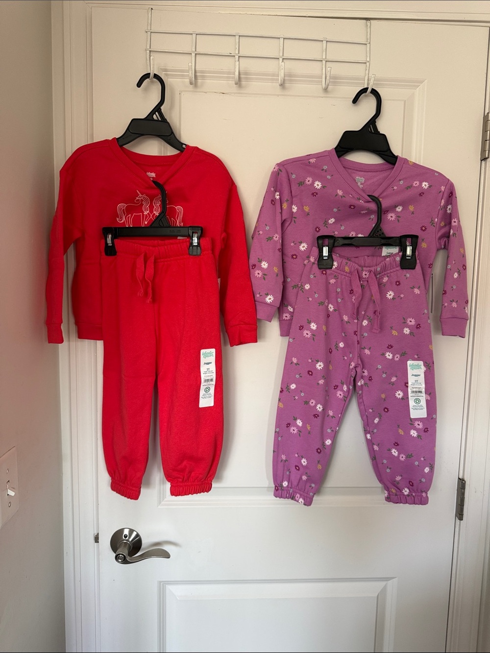 Girls 2 set sweet shirts and pants Long-Sleeve Top and Pants
